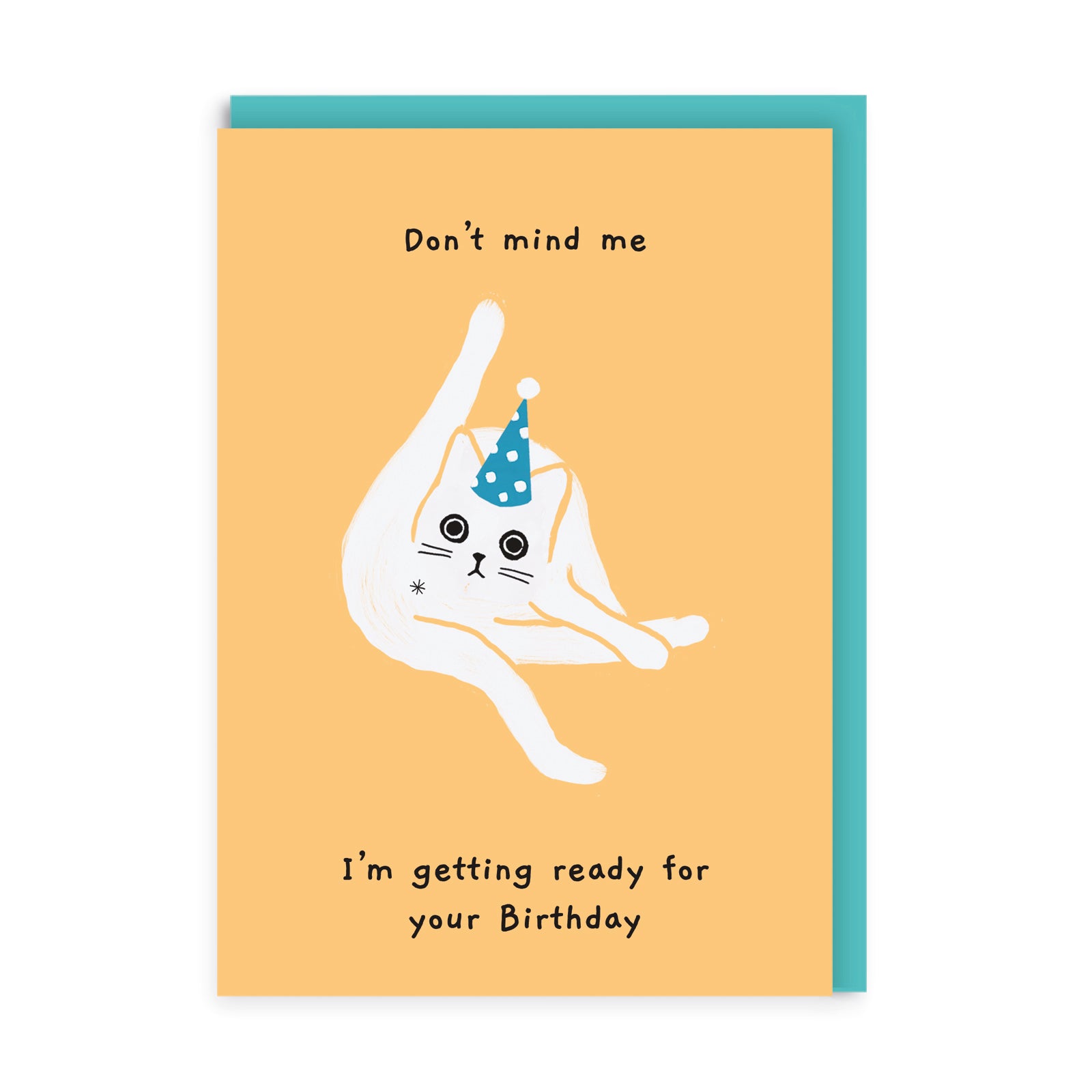 Don't Mind Me Birthday Card