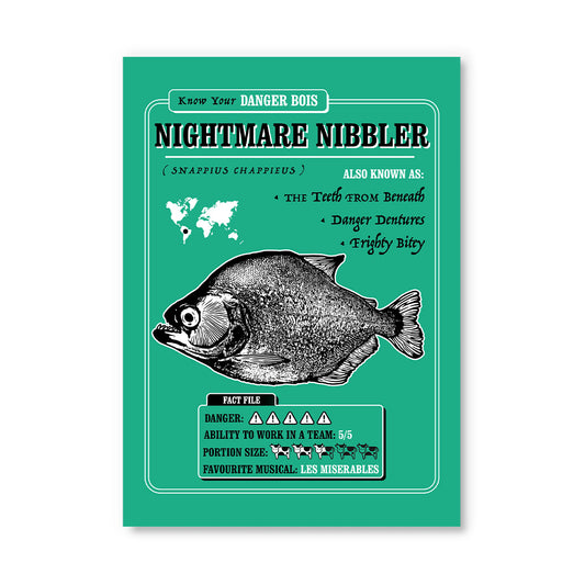 Nightmare Nibbler Postcard (12162)