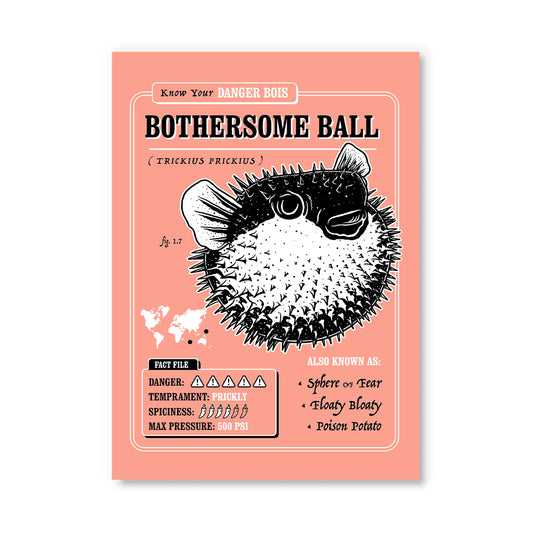 Bothersome Ball Postcard (12164)