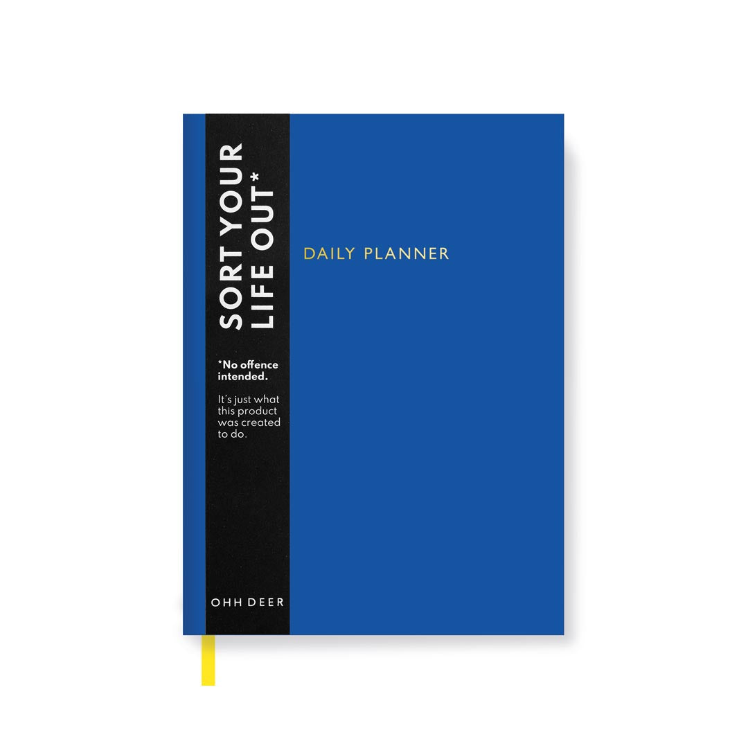 Dark Ultramarine Daily Planner (5786)