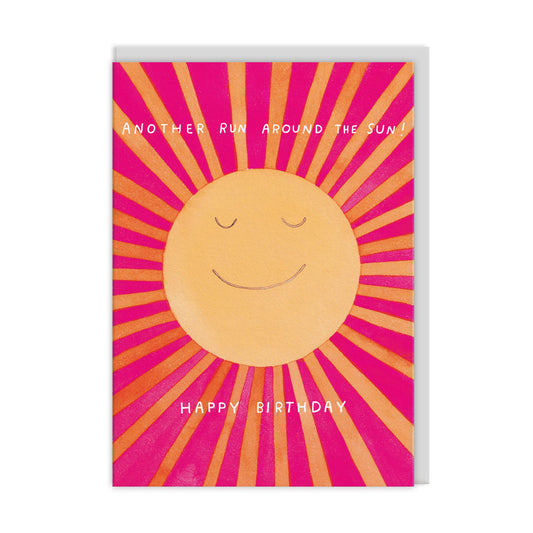 Run Around The Sun Birthday Card (12377)