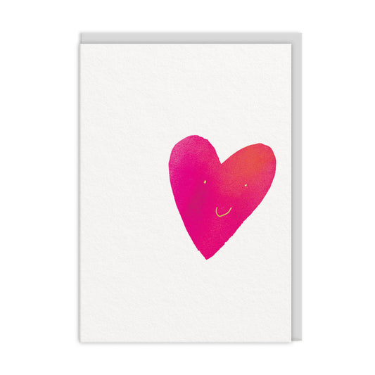 Simple Smile Greeting Card (12387)