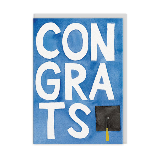 Congrats Graduation Greeting Card  (12398)