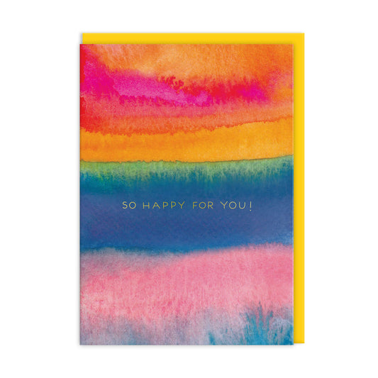 So Happy For You Greeting Card (12399)