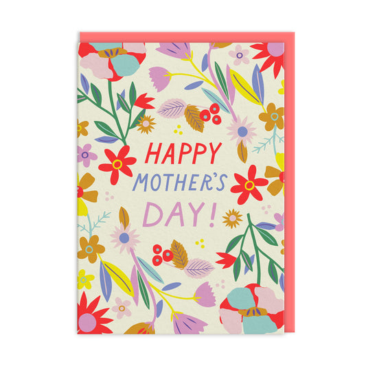 Flowers Mother's Day Card (10777)