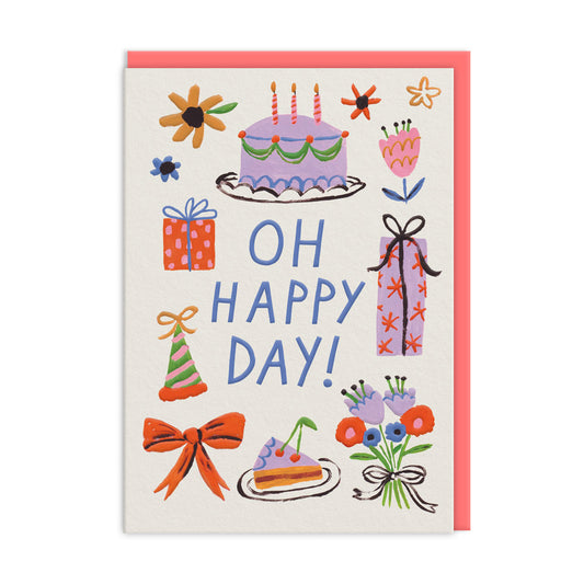 Oh Happy Day Greeting Card (12110)