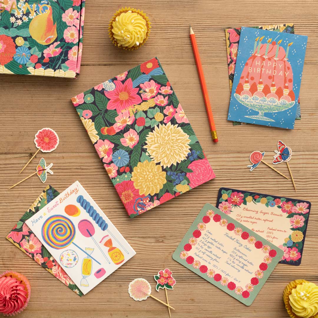 Papergang "A Floral Bake" Stationery Box (8512)
