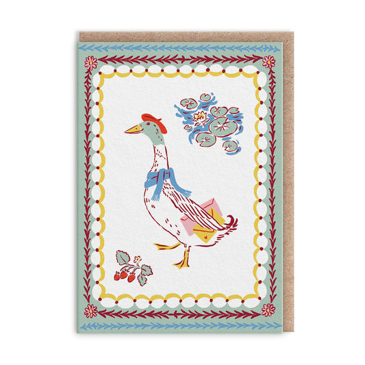 Duck Mini Greeting Card (14007)