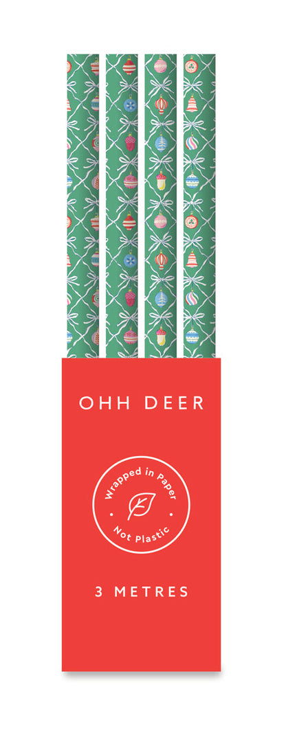Bauble Repeat Roll Wrap (12275)