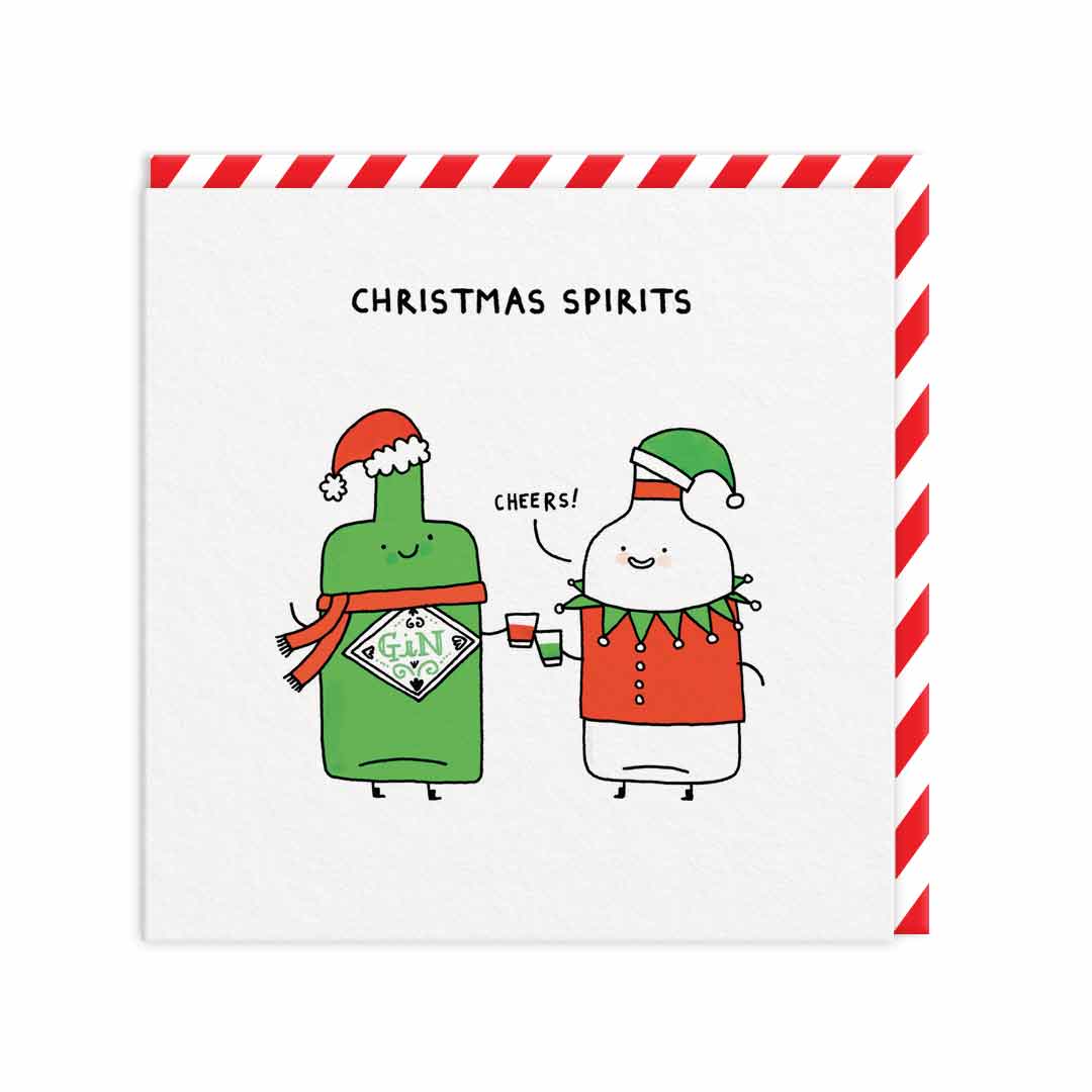 Christmas Spirits Christmas Card (9719)