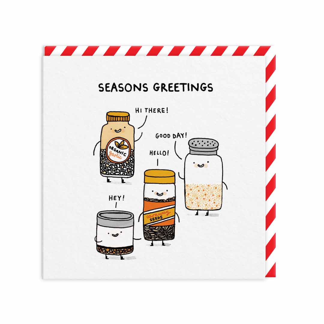 Seasons Greetings Christmas Card (9720)