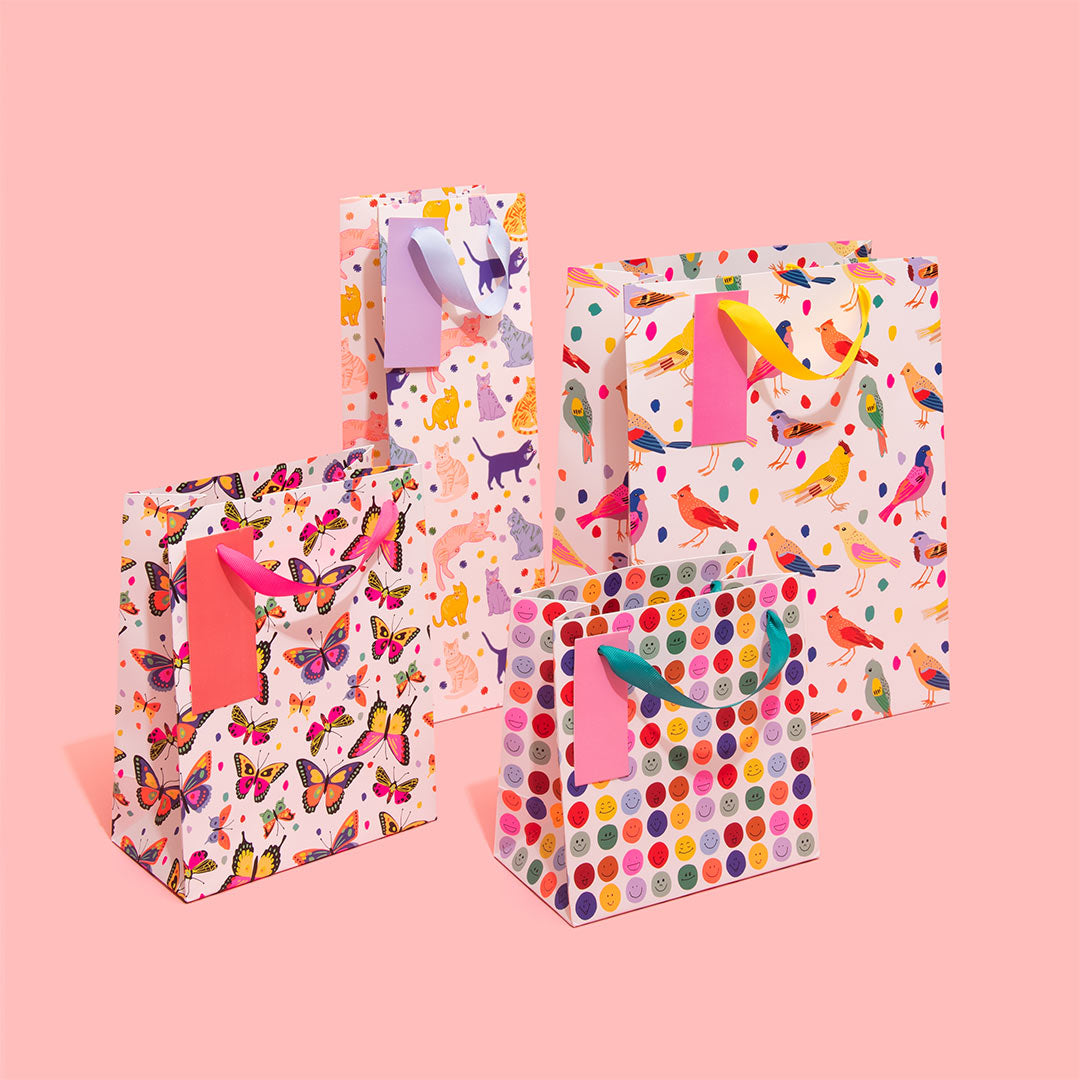 Birds Large Gift Bag (12138)