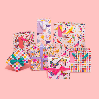 Floral Repeat Roll Wrap (12402)