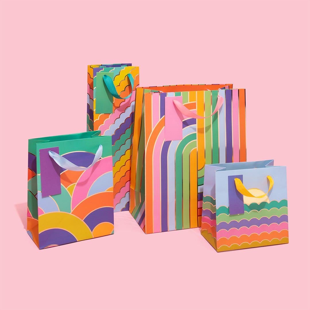 Rainbow Arcs Large Gift Bag (12080)