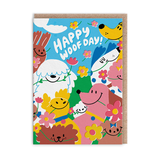 Happy Woofday Greeting Card (14385)