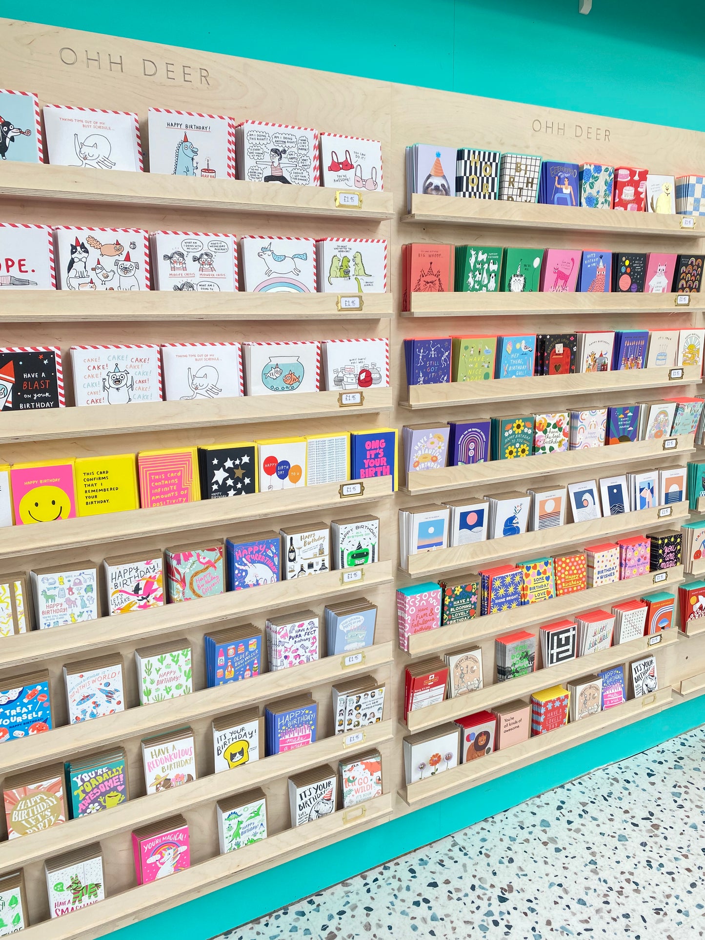 Bespoke Wooden Greeting Card Wall Panel (POS13)