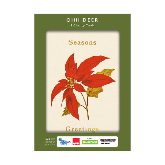 Vintage Icons x3 Charity Christmas Cards (Pack of 9) (13972)