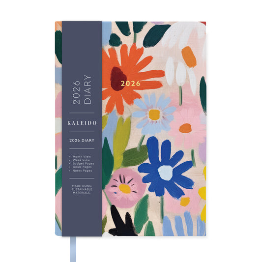 2026 Gouache Floral Diary (A5) (12639)