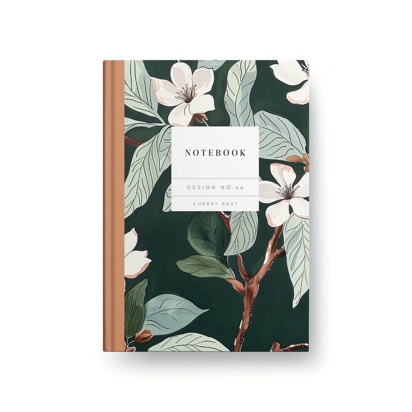 Design No.46 Cherry Rust Hardback Notebook (11441)