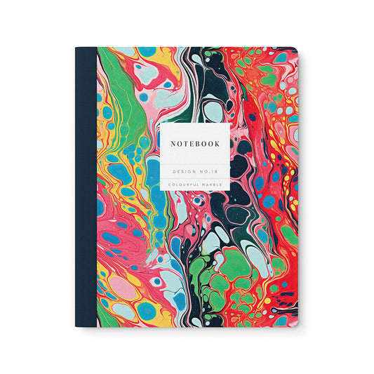 Colourful Marble Kaleido Exercise Book (11754)