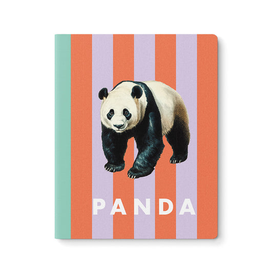 Striped Panda Exercise Book (12232)