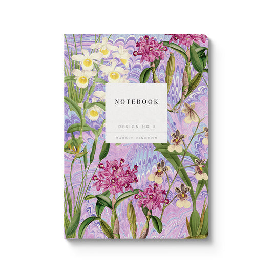 Marble Orchids Perfect Bound Notebook (12222)