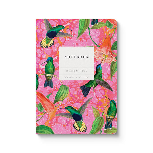 Marble Hummingbirds Perfect Bound Notebook (12223)