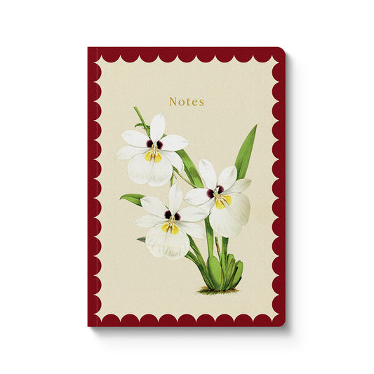 White Orchid Premium Paperback Notebook (A5) (12904)
