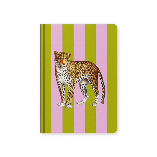 Stripe Leopard Premium Hardback Notebook (A5) (12832)
