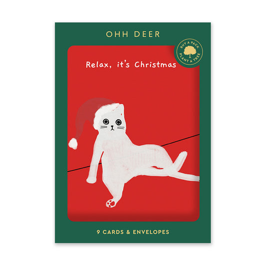 Ken The Cat Christmas Card Pack (9738)