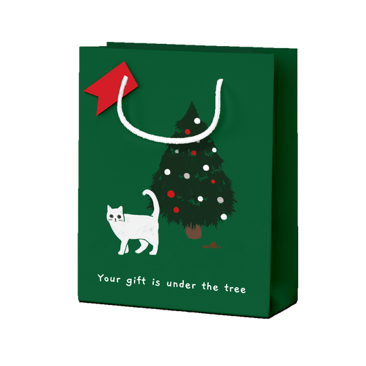 Gift Is Under The Tree Gift Bag
