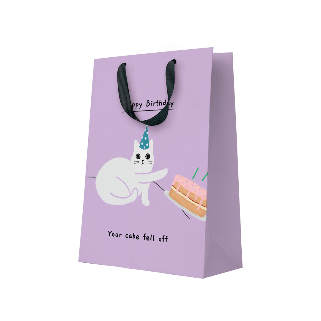 Your Cake Fell Off Large Gift Bag (9636)