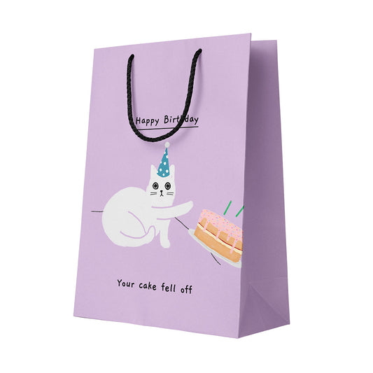 Your Cake Fell Off Large Gift Bag (9636)
