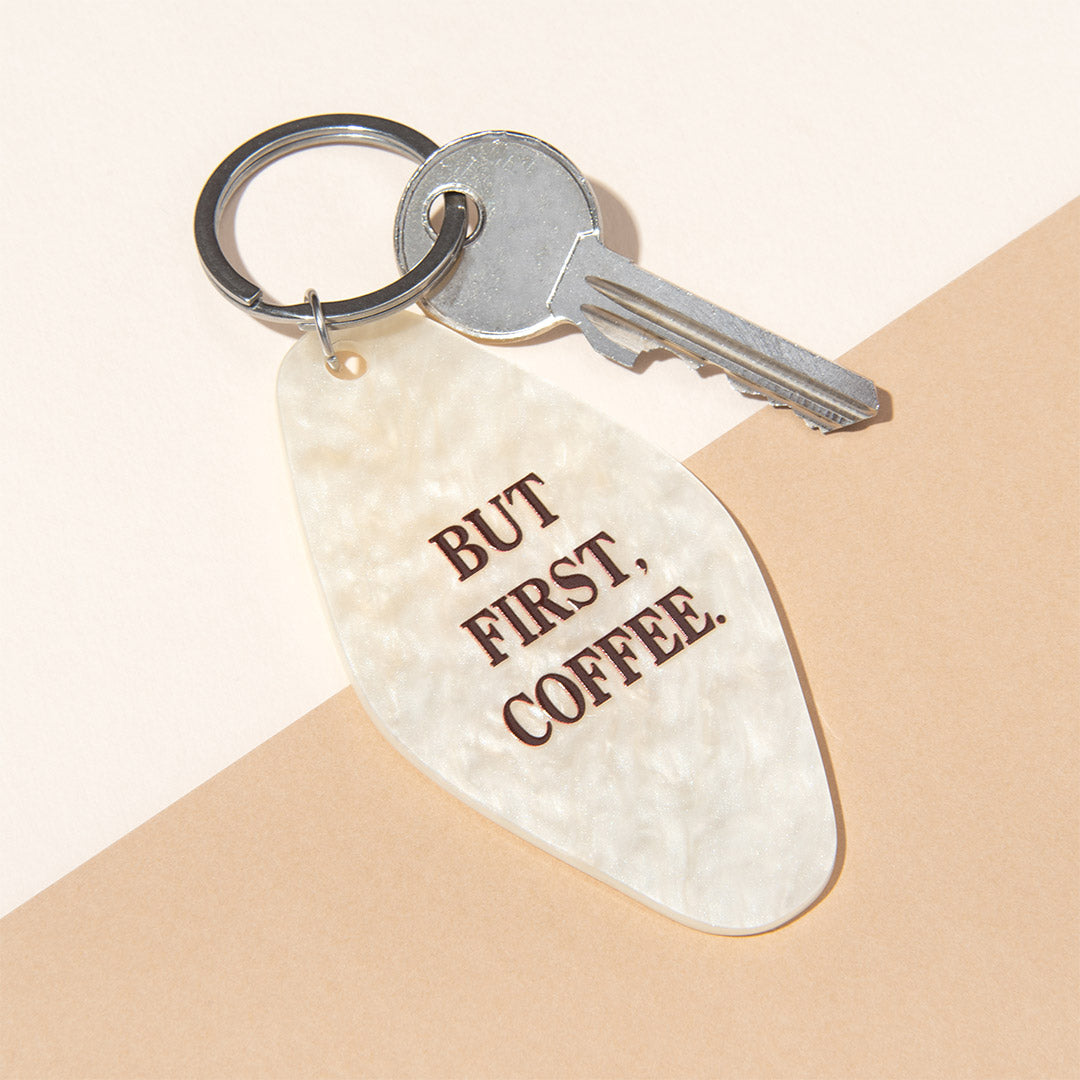But First Coffee Keyring (13403)