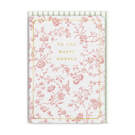 Aria Blush Happy Couple Greeting Card (13714)