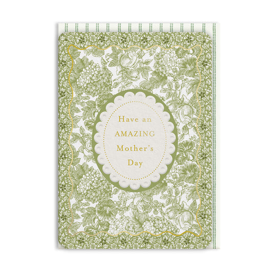 Sweet Alyssum Mother's Day Premium Greeting Card (13727)