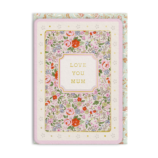 Rowena Love You Mum Premium Greeting Card (13730)