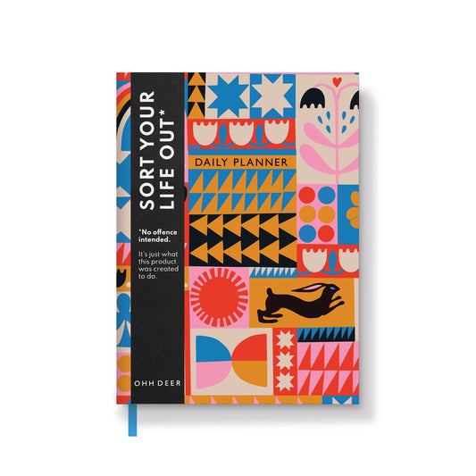 Abstract Patchwork Daily Planner (5781)