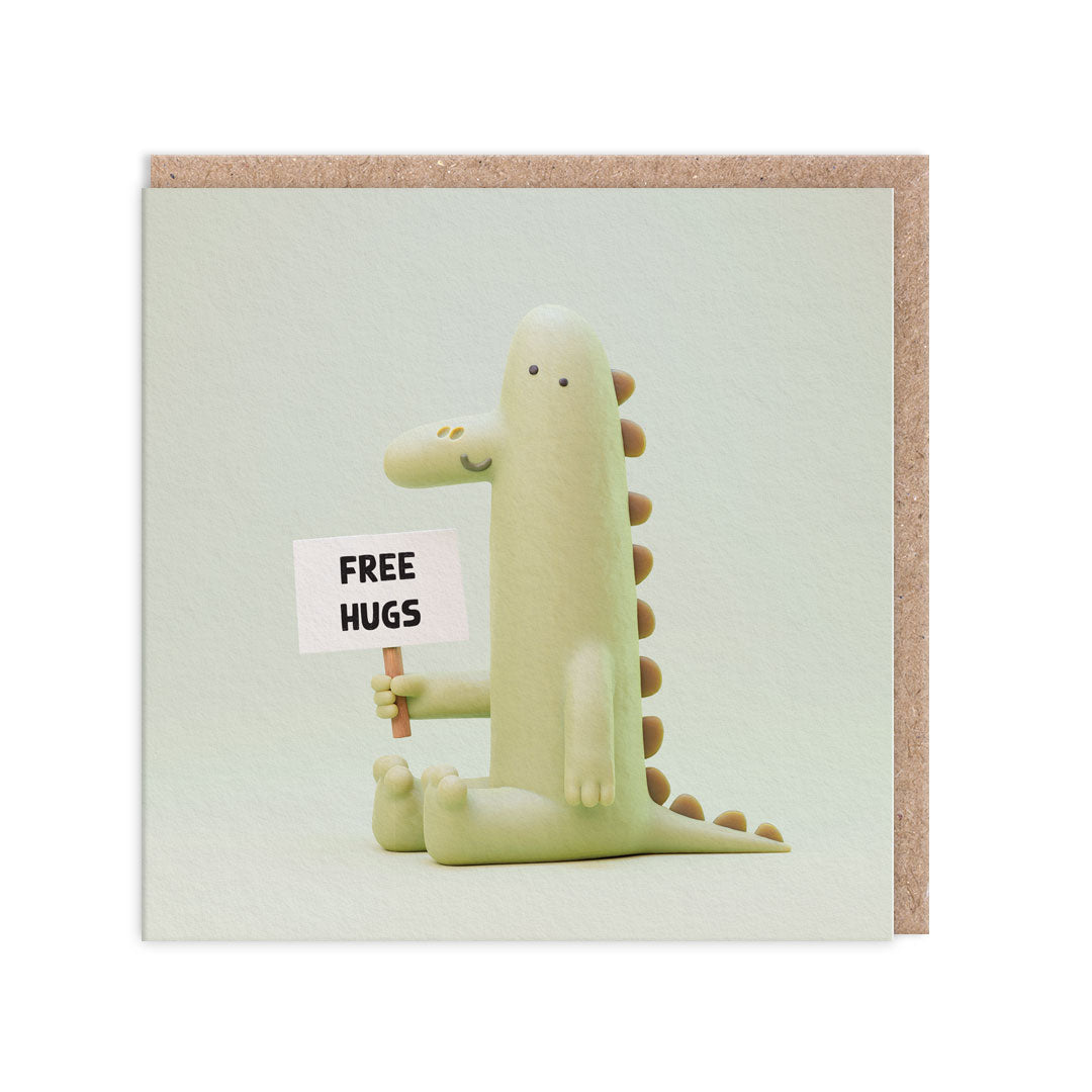 Model Dinosaur Greeting Card (10456)
