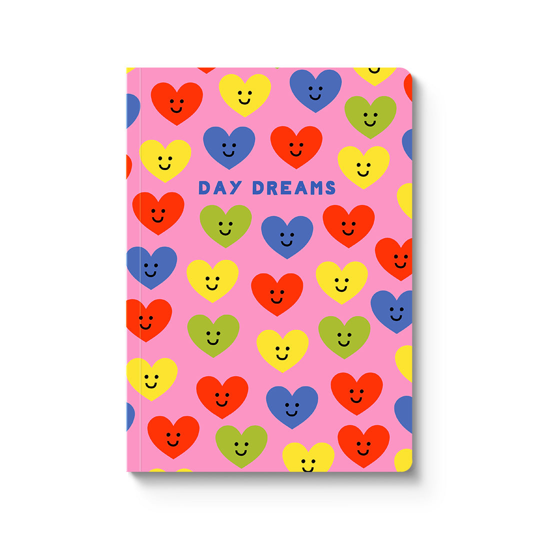 Day Dreams Hearts Paperback Notebook (10425)