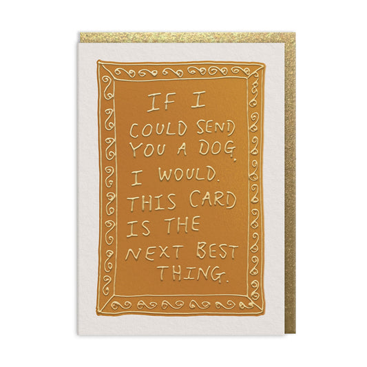 Send a Dog Greeting Card (13685)