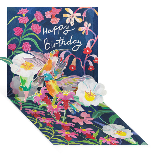 Humming Birds Pop-up Greeting Card (14092)