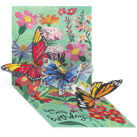 Butterflies Pop-up Greeting Card (14093)