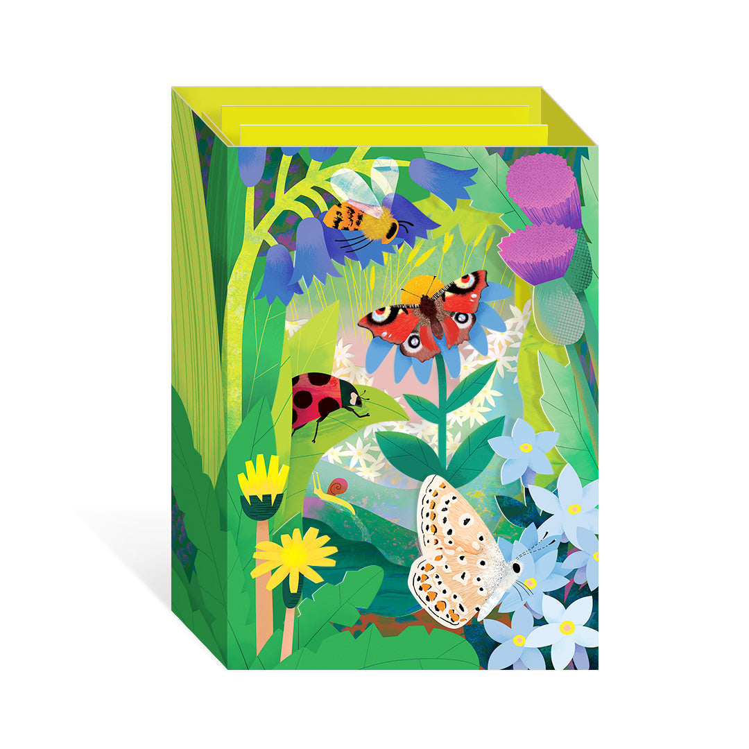 UK Insects Pop Up Greeting Card  (12108)