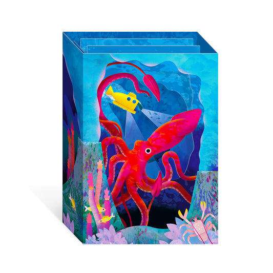 Submarine Greeting Card (3D) (13682)