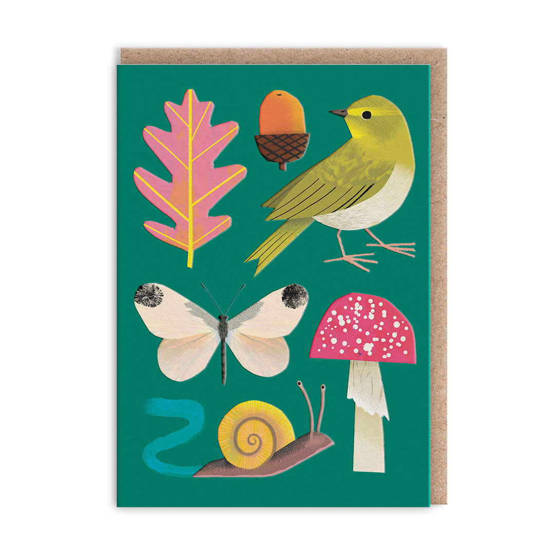Woodland Mini Greeting Card (14359)