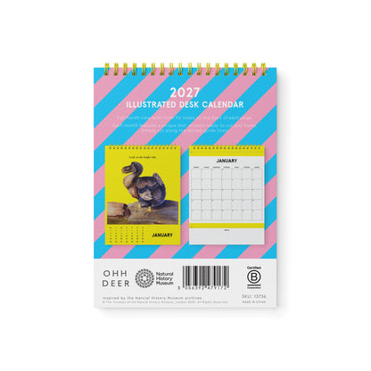 Natural History Museum Desk Calendar (13736)