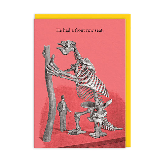 Front Row Seat Greeting Card (12188)