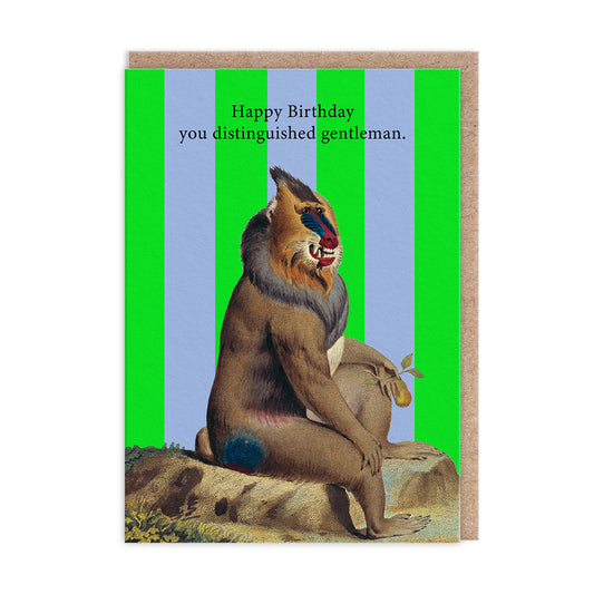 Distinguished Gentleman Greeting Card (12240)