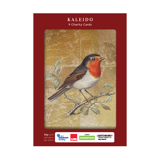 The Natural World Range x 3 Charity Christmas Cards (Pack of 9) (13535)